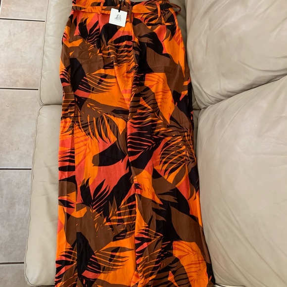 ANTHROPOLOGIE Paradisas Wide Leg Pants - Picture 9 of 12